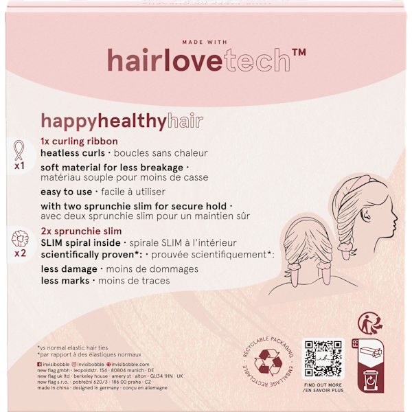 Locken-Tool Heatless Curling 3tlg invisibobble