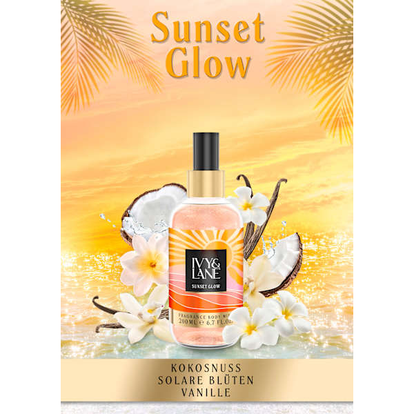 Sunset Glow Körperspray Body Mist Ivy&Lane