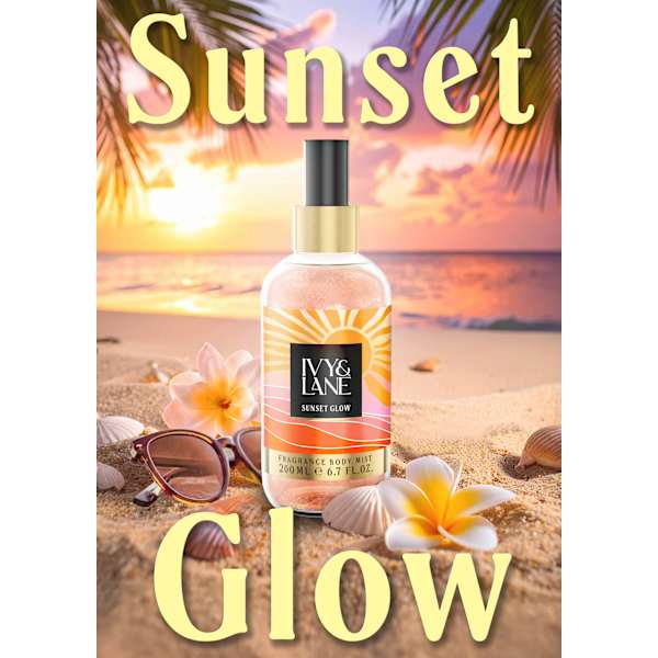 Sunset Glow Körperspray Body Mist Ivy&Lane