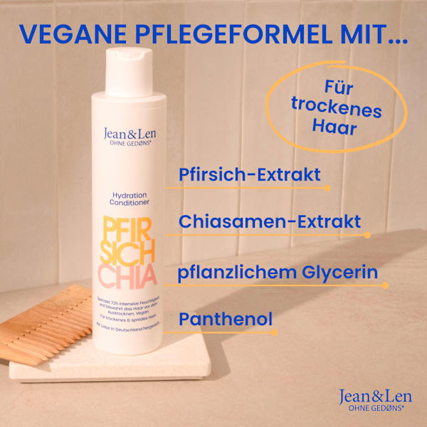 Conditioner Hydration Pfirsich Chia Jean&Len