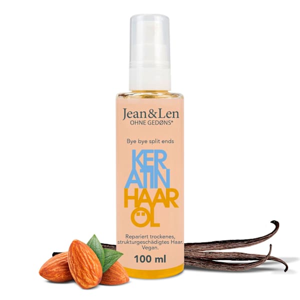Haaröl Repair Keratin & Mandel Jean&Len