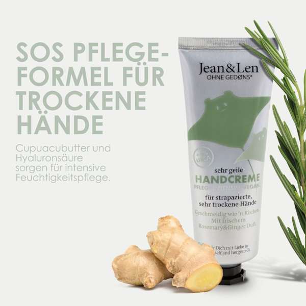 Handcreme Rosemary & Ginger Jean&Len