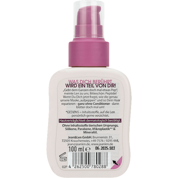 Leave-In Haarmaske Peptide Intense Repair Jean&Len