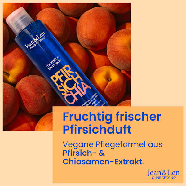 Shampoo Hydration Pfirsich Chia Jean&Len