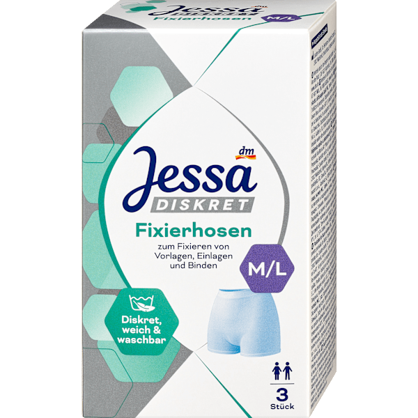 Fixierhosen Inkontinenz Gr. M/L Jessa DISKRET