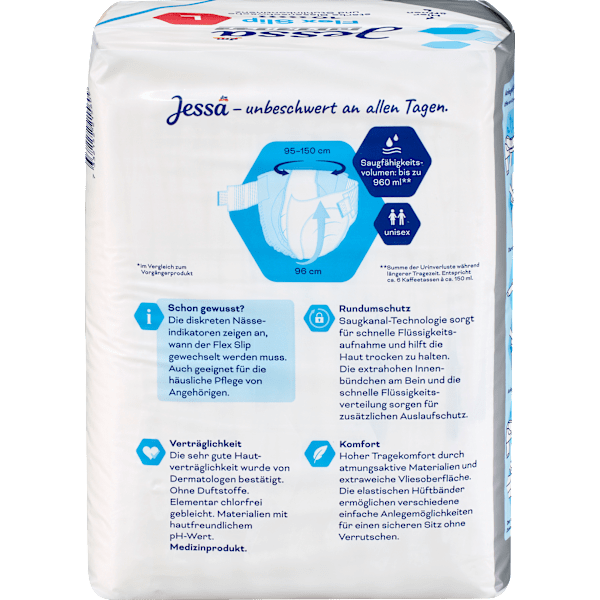 Flex Slip Inkontinenz Gr. L Jessa DISKRET