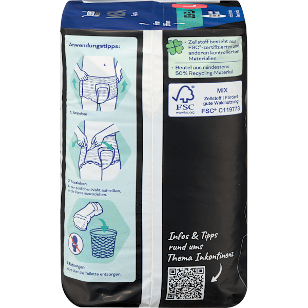 Men Pants Inkontinenz Level 4 Gr. L Jessa DISKRET