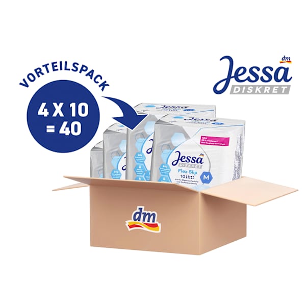 Pants Inkontinenz Flex Slip Gr. M Vorteilspack (4x10 St) Jessa DISKRET