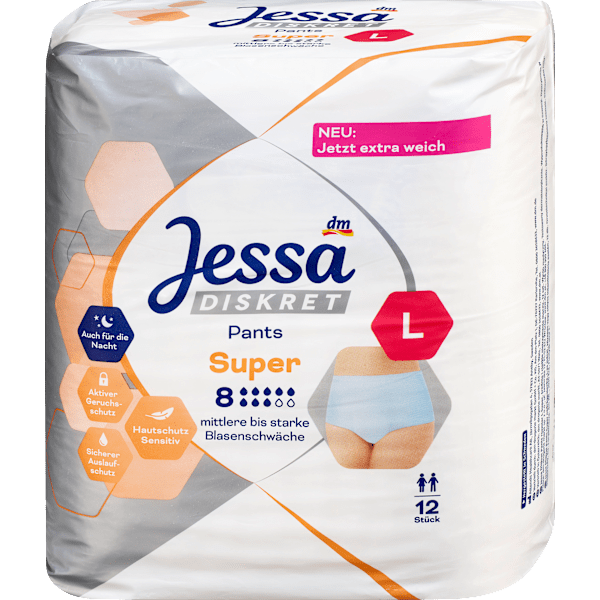 Pants Inkontinenz Super Gr. L Jessa DISKRET