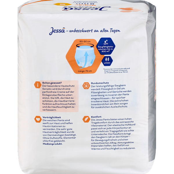 Pants Inkontinenz Super Gr. S Jessa DISKRET