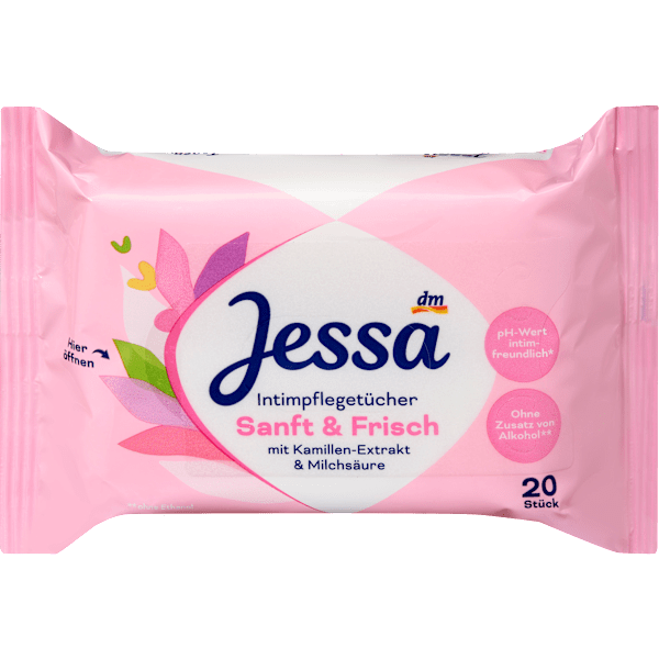 Intimpflegetücher Sanft & Frisch Jessa