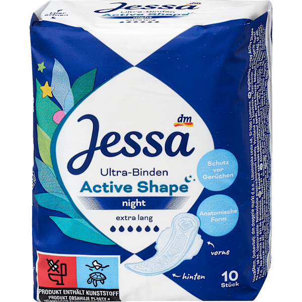 Ultra-Binden Active Shape Night Jessa