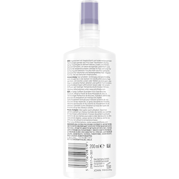 Leave-In Styling Spray Frizz Ease Traumlocken John Frieda