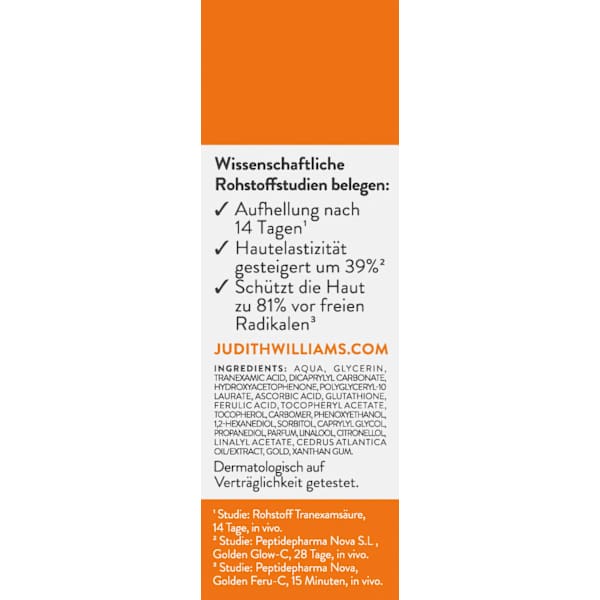 Serum Vitamin C+ Radiance Perfection judith williams COSMETICS