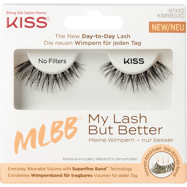 Künstliche Wimpern My Lash But Better No Filters (1 Paar) KISS