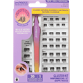 Künstliche Wimpern Set imPRESS Press-on Falsies Kit 01 KISS