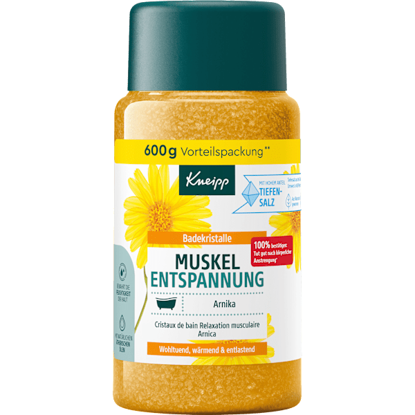 Badesalz Muskel Entspannung Kneipp