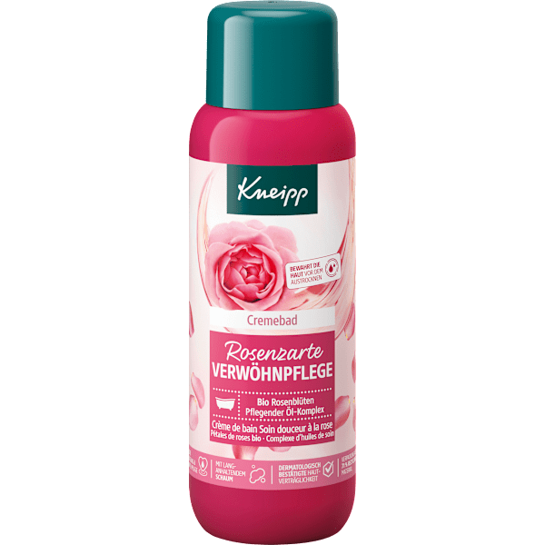 Cremebad Rosenzarte Verwöhnpflege Kneipp
