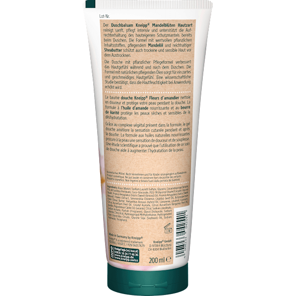 Cremedusche Mandelblüten Hautzart Kneipp