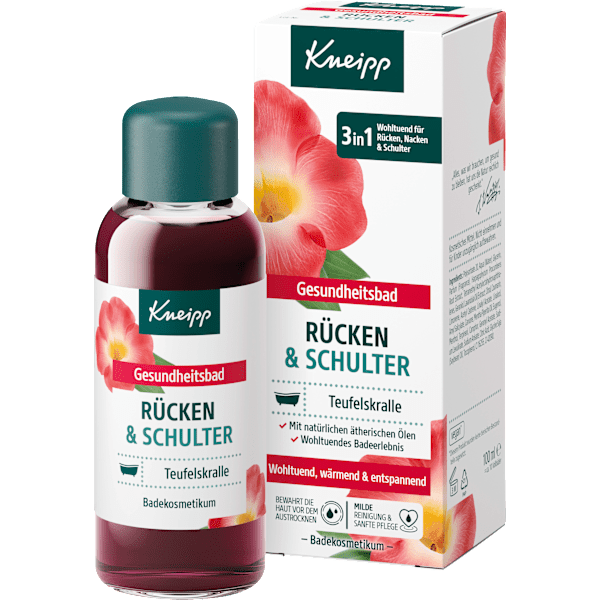 Gesundheitsbad Rücken & Schulter Kneipp