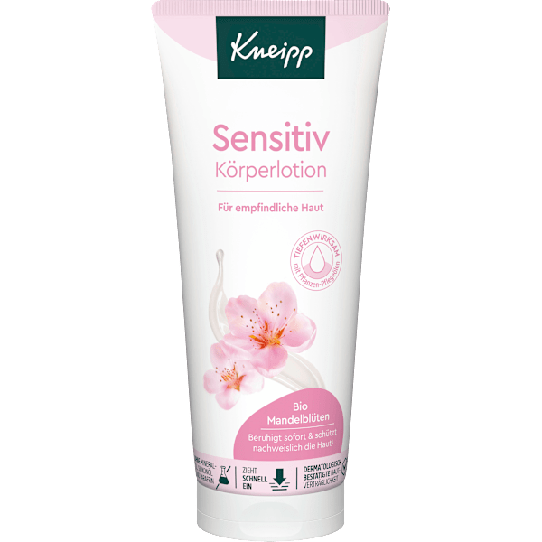 Körperlotion Sensitiv Mandelblüten Kneipp