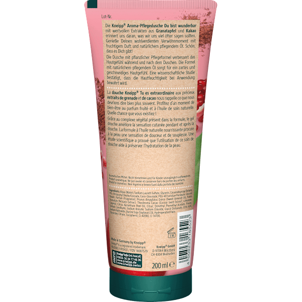 Pflegedusche "Du bist wunderbar" Kneipp