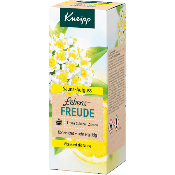 Sauna Aufguss Lebensfreude Kneipp