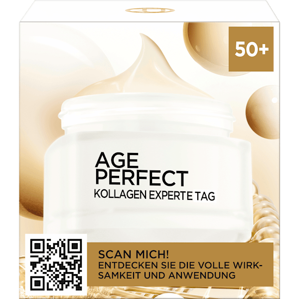 Anti-Aging Feuchtigkeitscreme mit Kollagen Peptid, Kollagen Experte L'ORÉAL PARiS