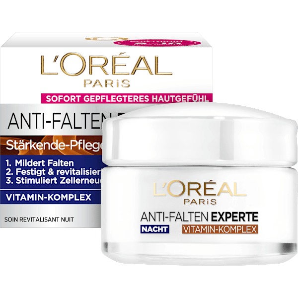 Anti Falten Nachtcreme Experte 65+ L'ORÉAL PARiS