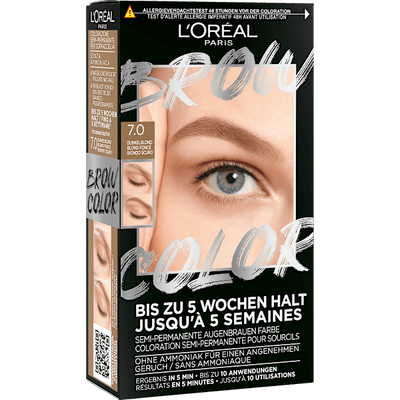 L'ORÉAL PARiS Eyebrow color Brow Color 7.0 Dark Blonde, 1 pc