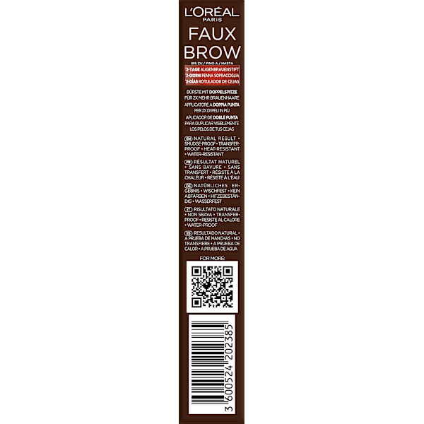 Augenbrauenstift Infaillible Faux Brow Dark Brunette L'ORÉAL PARiS
