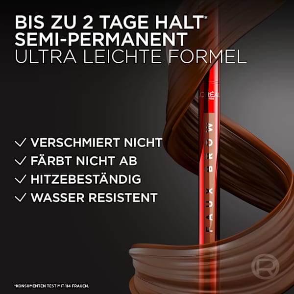 Augenbrauenstift Infaillible Faux Brow Soft Black L'ORÉAL PARiS