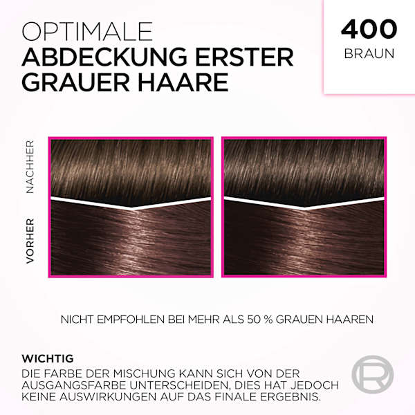 Intensivtönung 400 Braun L'ORÉAL PARiS casting CRÈME GLOSS