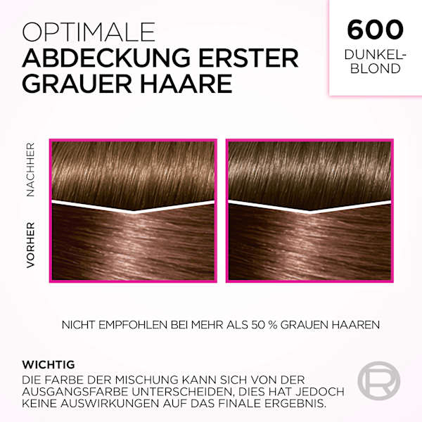 Intensivtönung 600 Dunkelblond L'ORÉAL PARiS casting CRÈME GLOSS