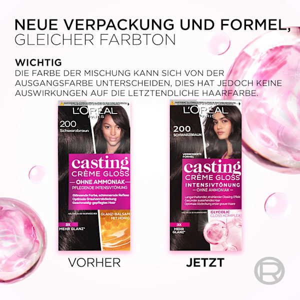 Intensivtönung 600 Dunkelblond L'ORÉAL PARiS casting CRÈME GLOSS
