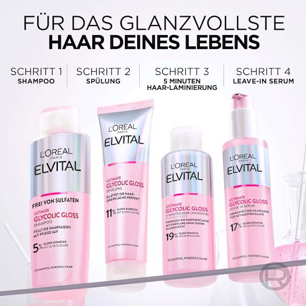 Conditioner Glycolic Gloss L'ORÉAL PARiS ELVITAL