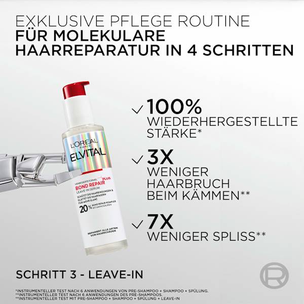 Leave-In Haarserum Bond Repair, Anti-Haarschäden L'ORÉAL PARiS ELVITAL