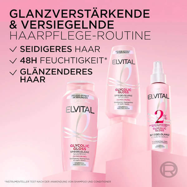 Leave-In Serum Glycolic Gloss Spiegelglanz L'ORÉAL PARiS ELVITAL