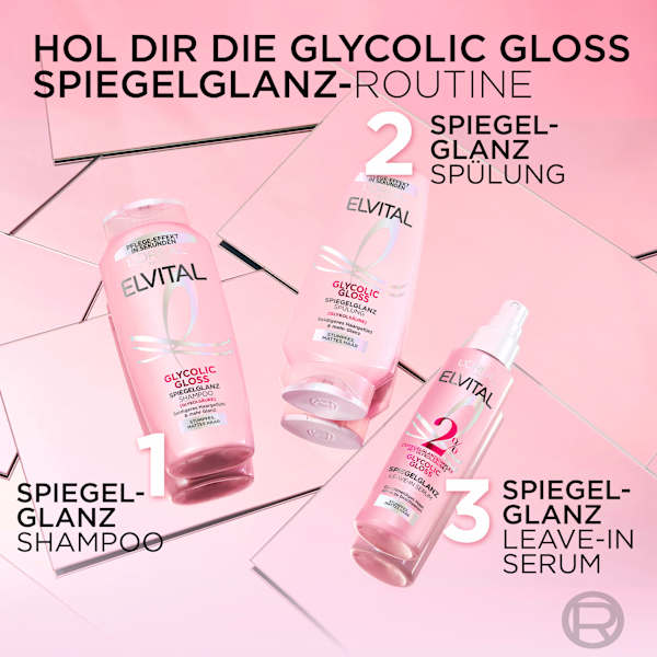 Leave-In Serum Glycolic Gloss Spiegelglanz L'ORÉAL PARiS ELVITAL