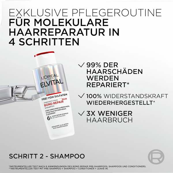 Shampoo Bond Repair Anti-Haarschäden L'ORÉAL PARiS ELVITAL