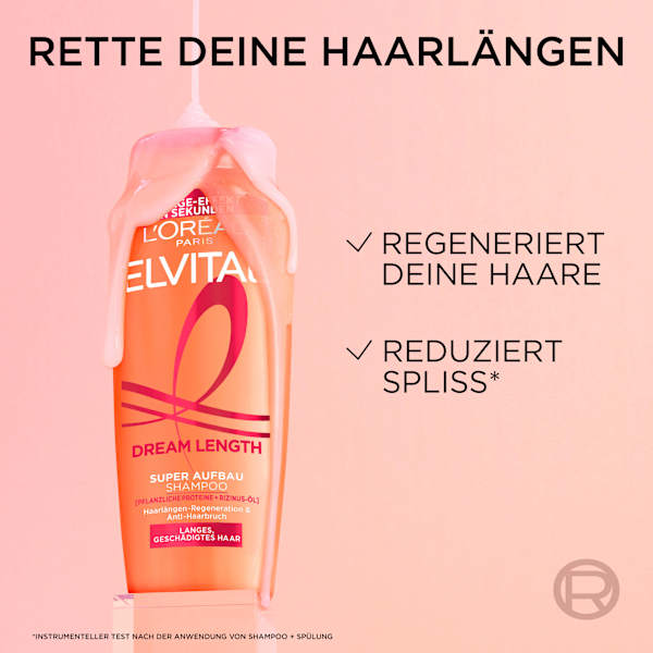Shampoo Dream Length L'ORÉAL PARiS ELVITAL