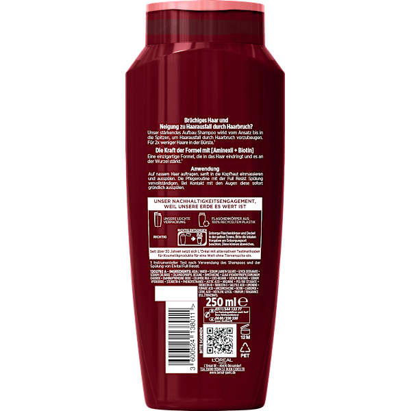 Shampoo Full Resist L'ORÉAL PARiS ELVITAL