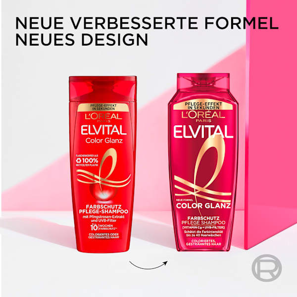 Shampoo & Conditioner 2in1 Color Glanz L'ORÉAL PARiS ELVITAL