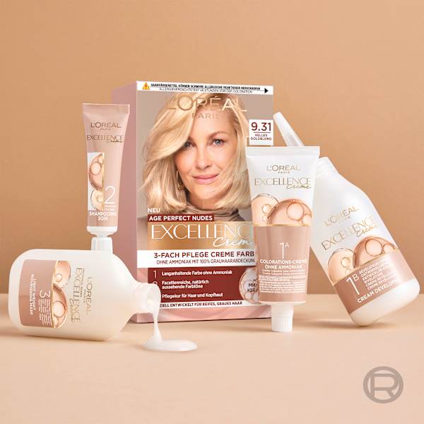 Haarfarbe 9.31 Gold Blond L'ORÉAL PARiS EXCELLENCE Creme