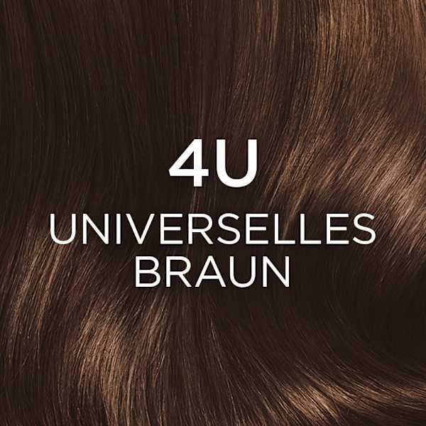 Haarfarbe Nude 4U Universal Mittelbraun L'ORÉAL PARiS EXCELLENCE Creme