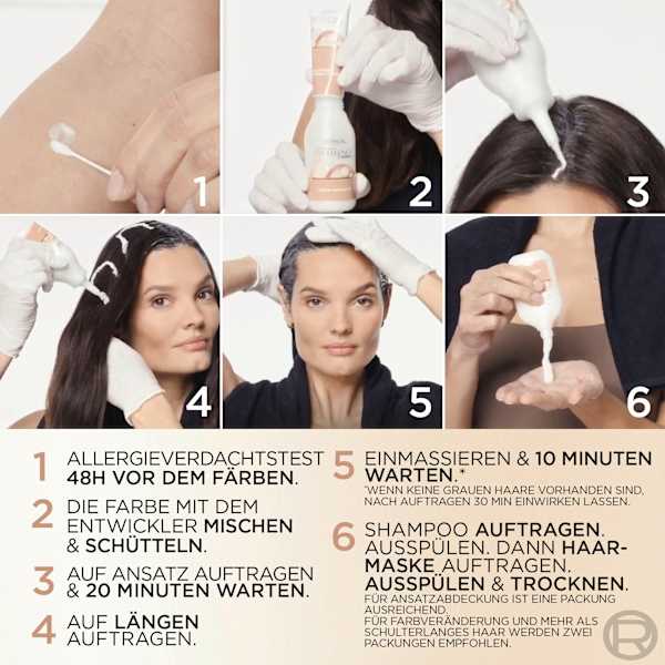 Haarfarbe Nude 6U Universal Dunkelblond L'ORÉAL PARiS EXCELLENCE Creme
