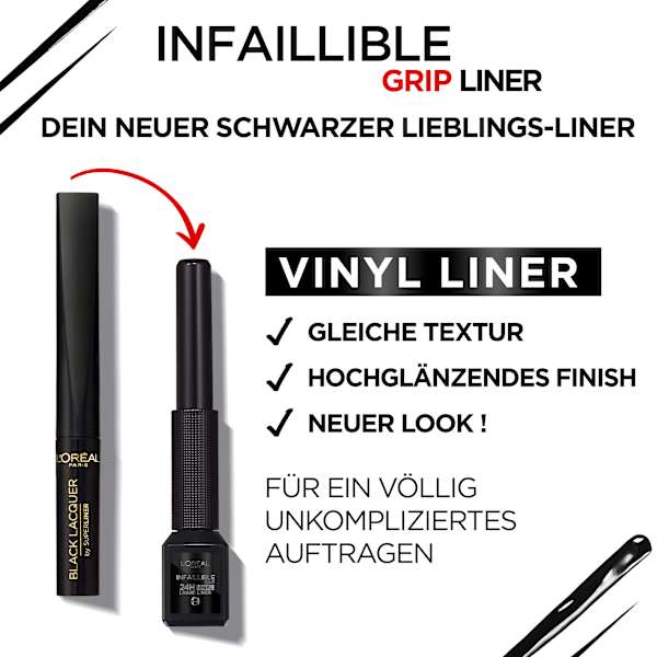 Eyeliner Infaillible 24H Vinyl Black L'ORÉAL PARiS