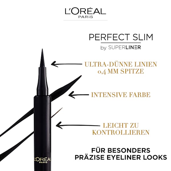 Eyeliner Perfect Slim 01 Intense Black L'ORÉAL PARiS