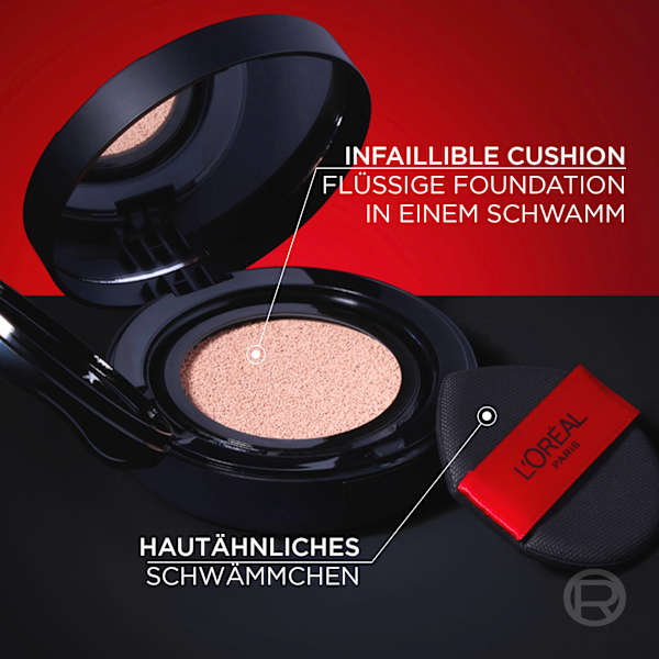 Foundation Infaillible 24H Fresh Wear Cushion 140 Neutral L'ORÉAL PARiS
