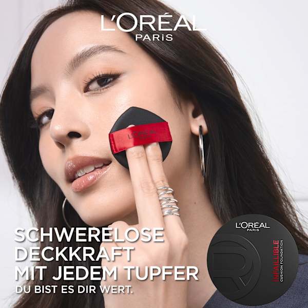 Foundation Infaillible 24H Fresh Wear Cushion 260 Warm, 11g L'ORÉAL PARiS